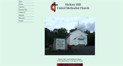 Desktop Screenshot of hickoryhillumc.com